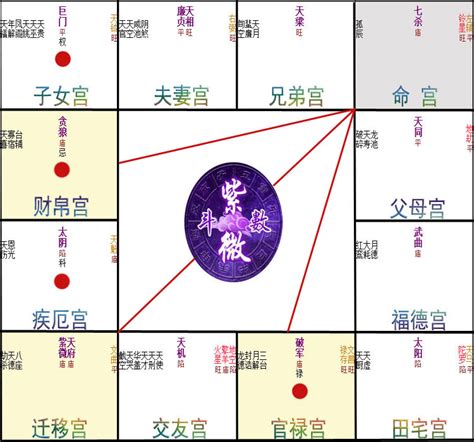 紫微斗數 疾厄宮|紫微諸星在疾厄宮的意義